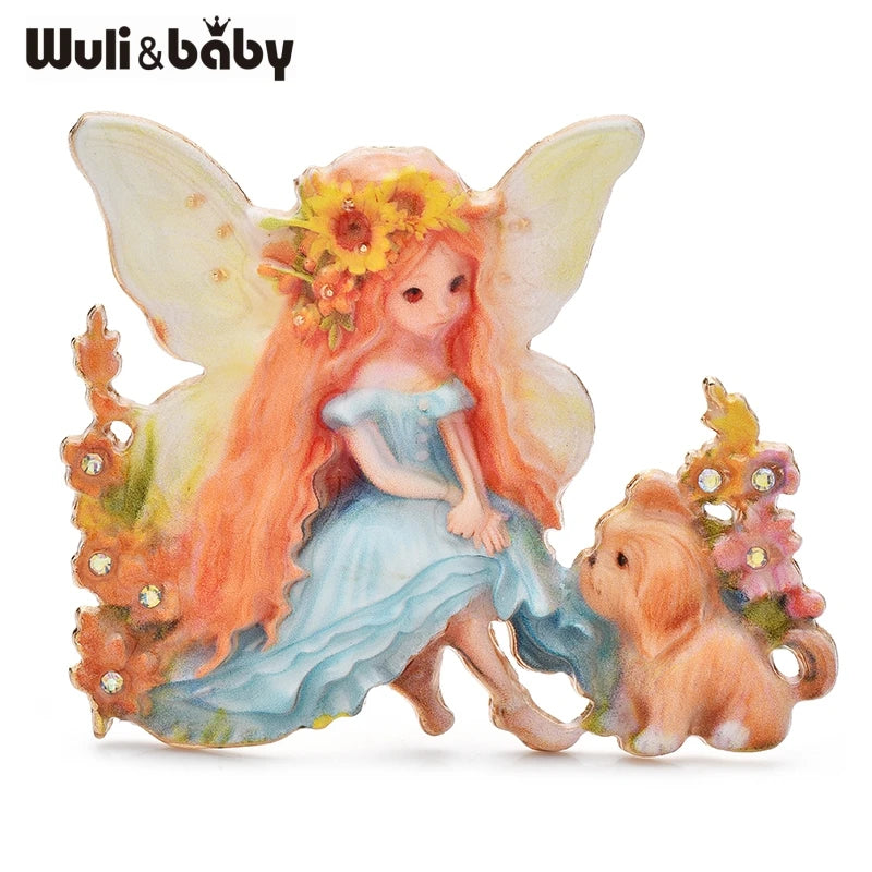 Broche Papillon · Émail
