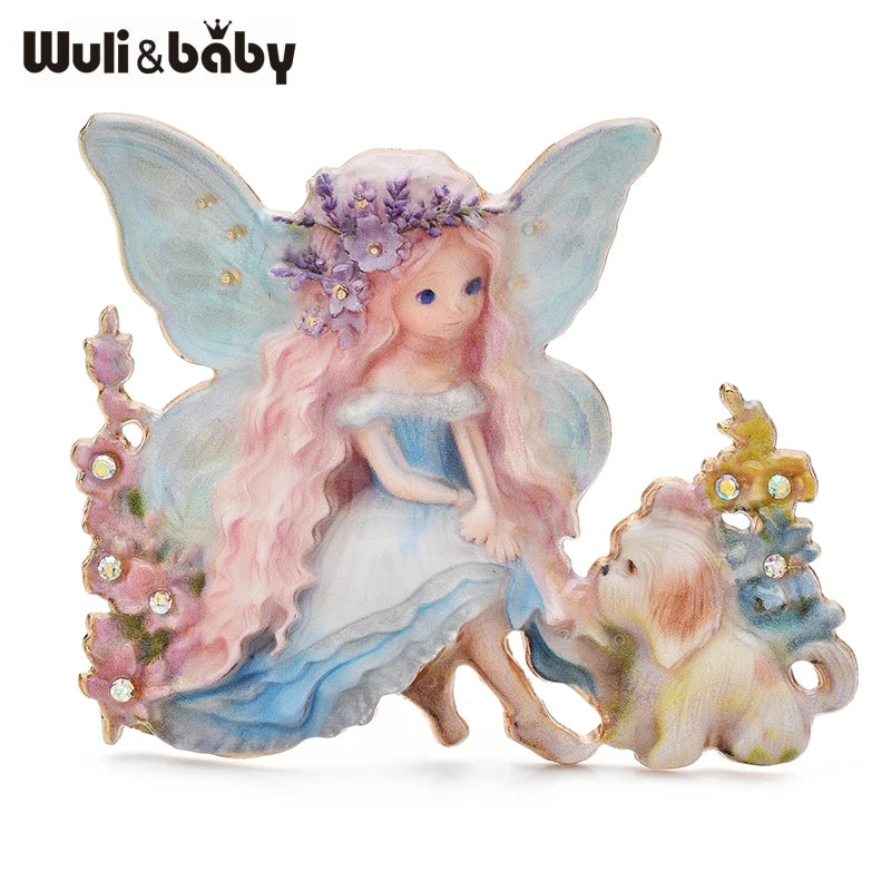 Broche Papillon · Émail