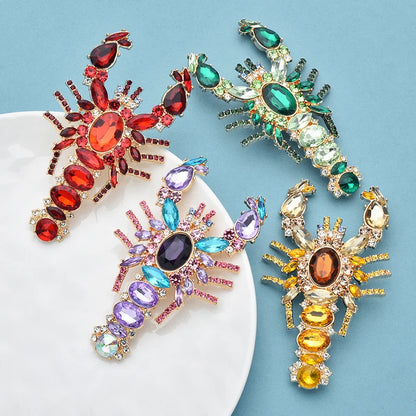 Broche Homard · Cristal