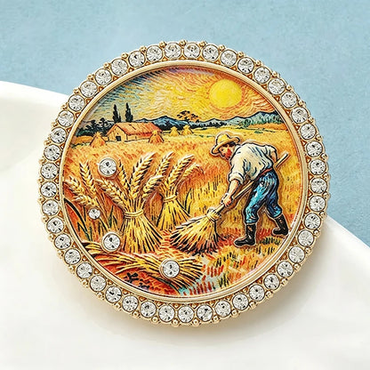 Broche Nuit Étoilée