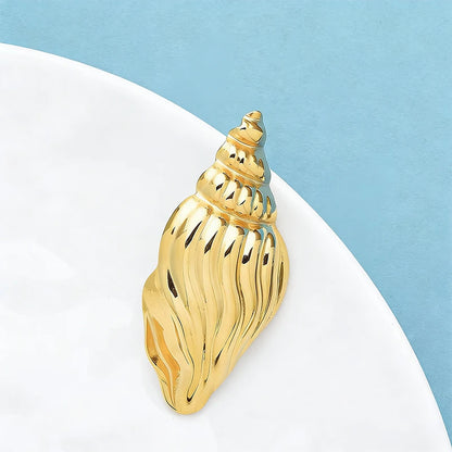 Broche Coquillage · Acier
