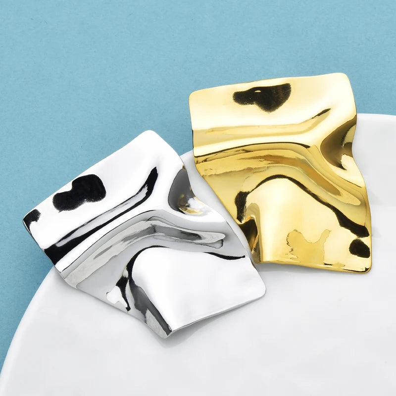 Broche Visage · Acier