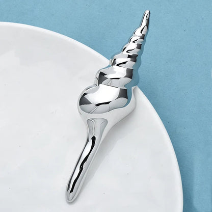 Broche Coquillage · Acier