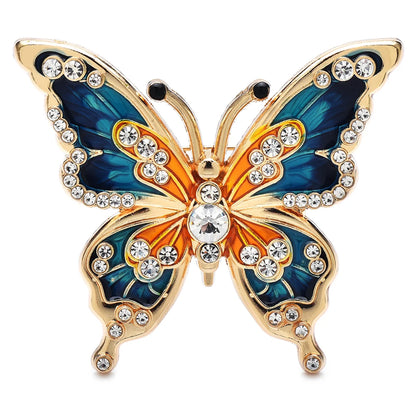 Broche Papillon · Émail