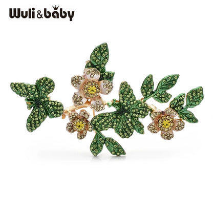 Broche Papillon · Cristal