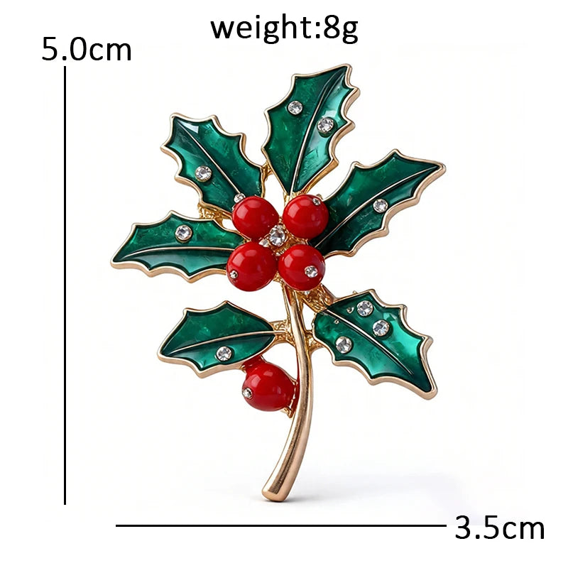 Broche Fleur · Émail