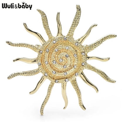 Broche Escargot · Cristal