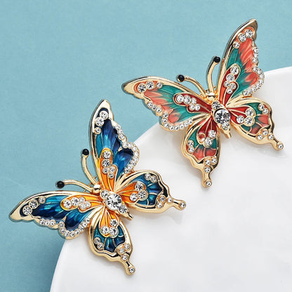 Broche Papillon · Émail
