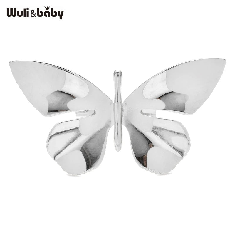 Broche Papillon · Acier