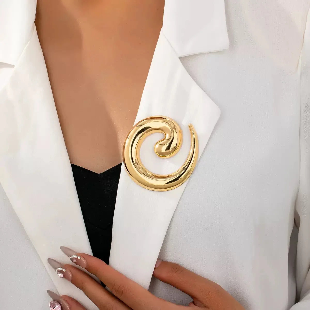 Broche Forme Géométrique · Acier