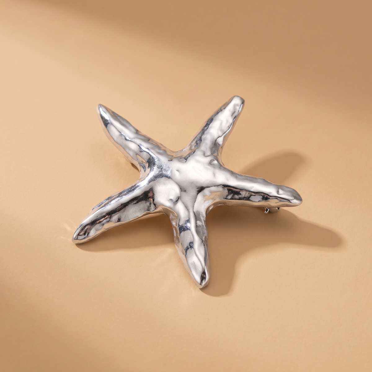 Broche Étoile de Mer · Acier