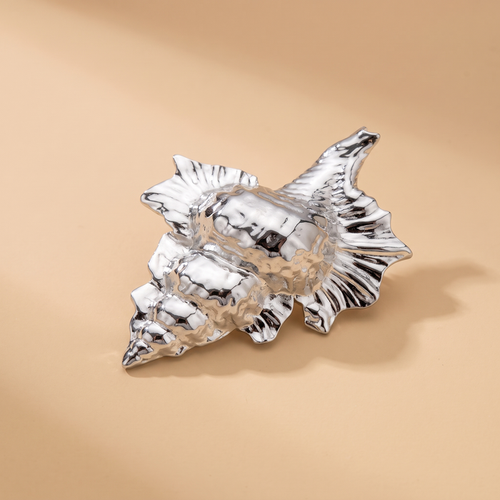 Broche Coquillage · Acier