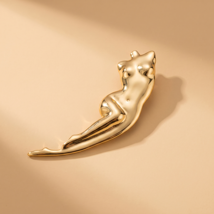 Broche Silhouette · Acier