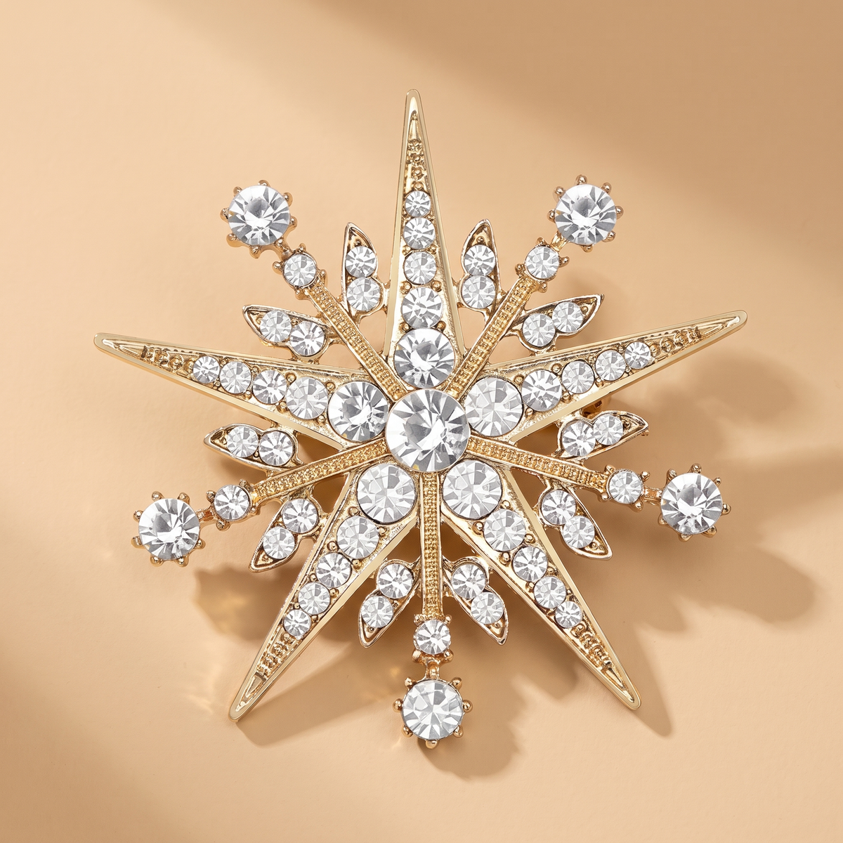 Broche Estrella · Cristal