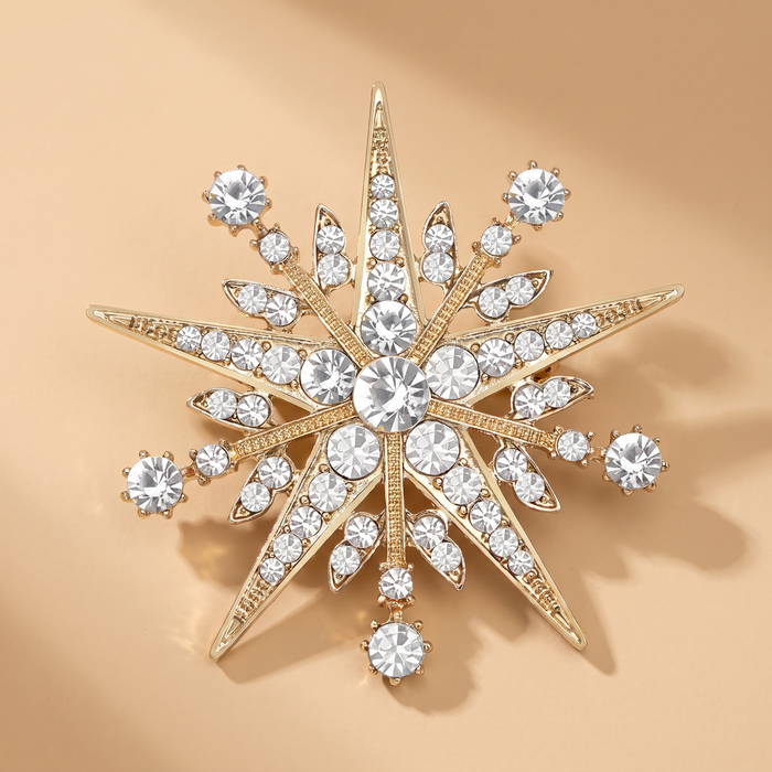 Broche Étoile · Cristal