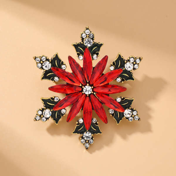 Snowflake Brooch · Crystal