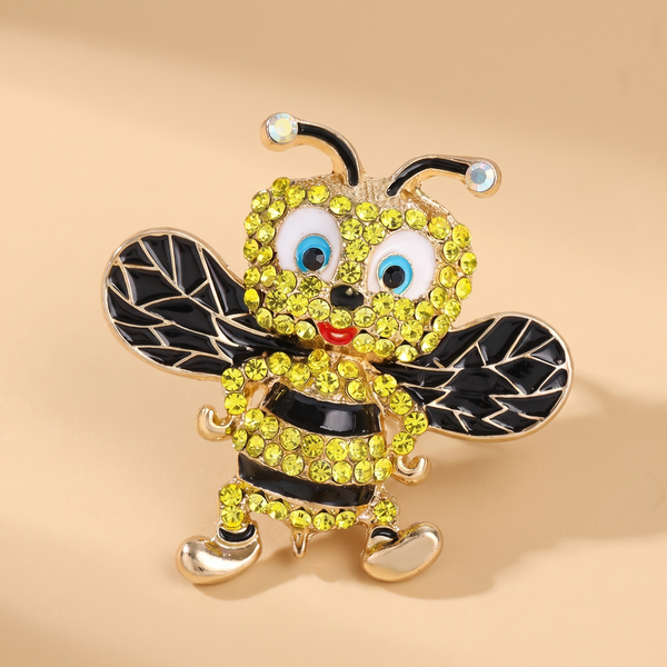 Bee Brooch · Crystal