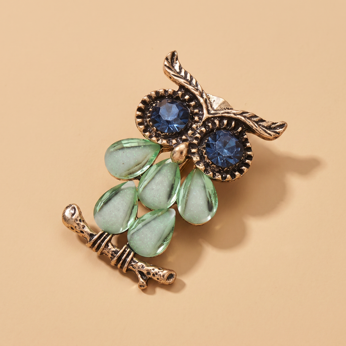 Broche Hibou Vintage