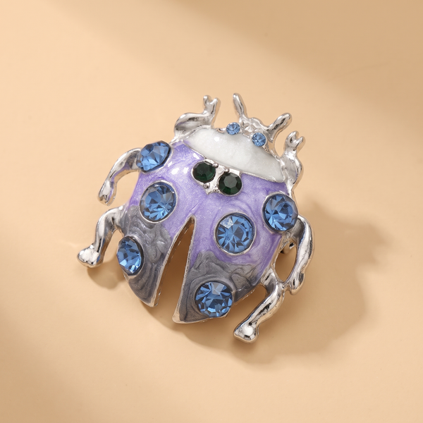 Scarab Brooch · Crystal