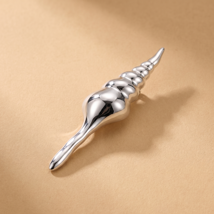 Broche Coquillage · Acier
