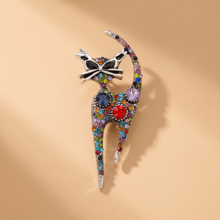 Broche Chat Vintage